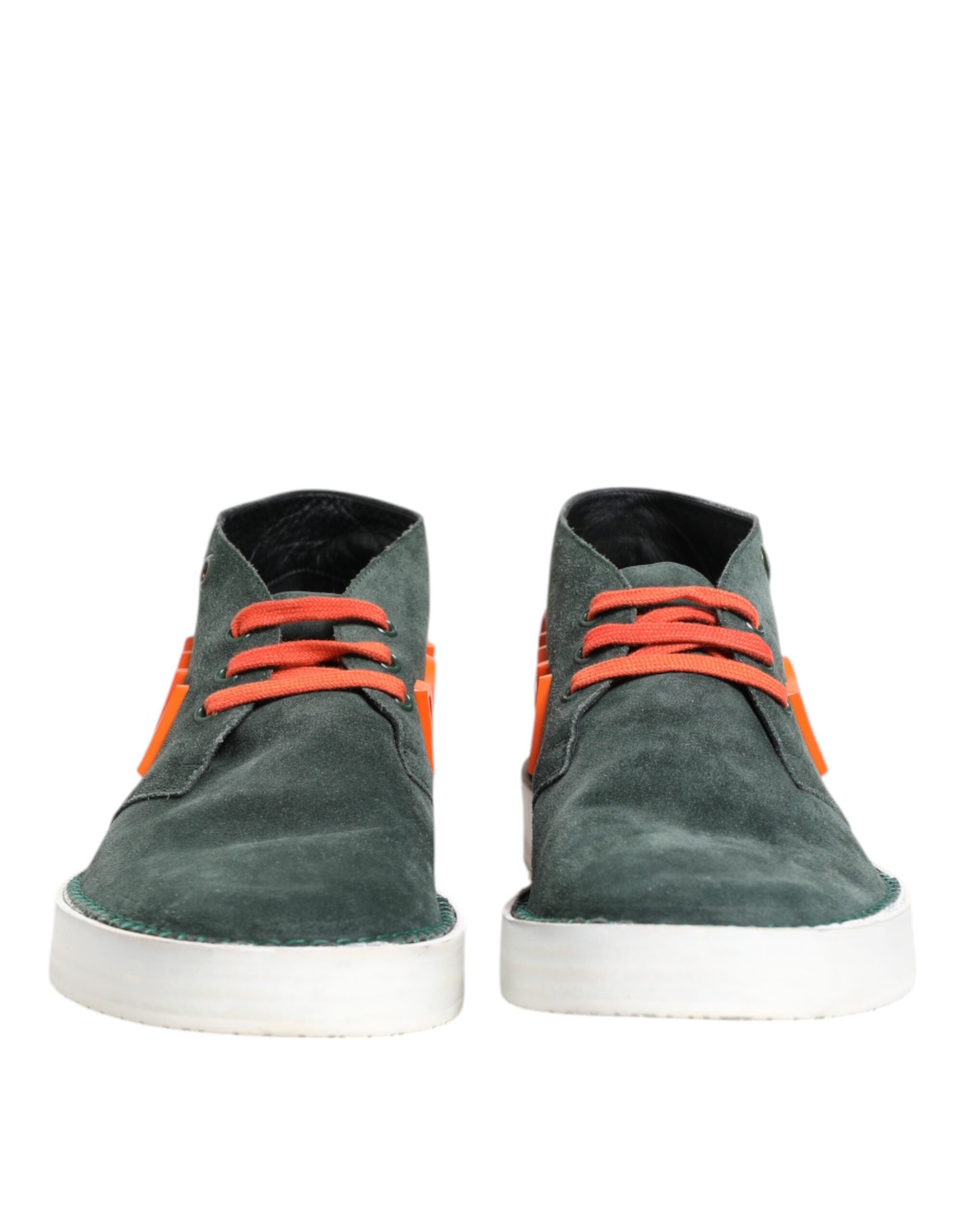 Green Derby Logo Casual Men Sneakers Shoes - ventzia