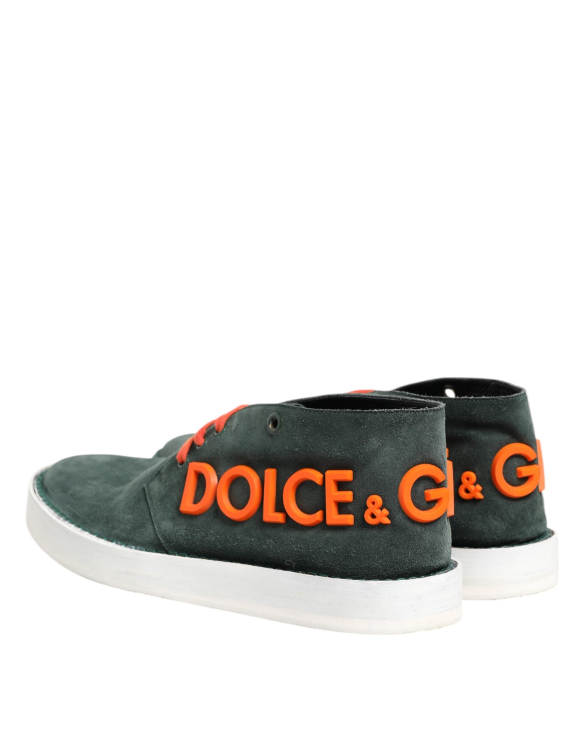 Green Derby Logo Casual Men Sneakers Shoes - ventzia