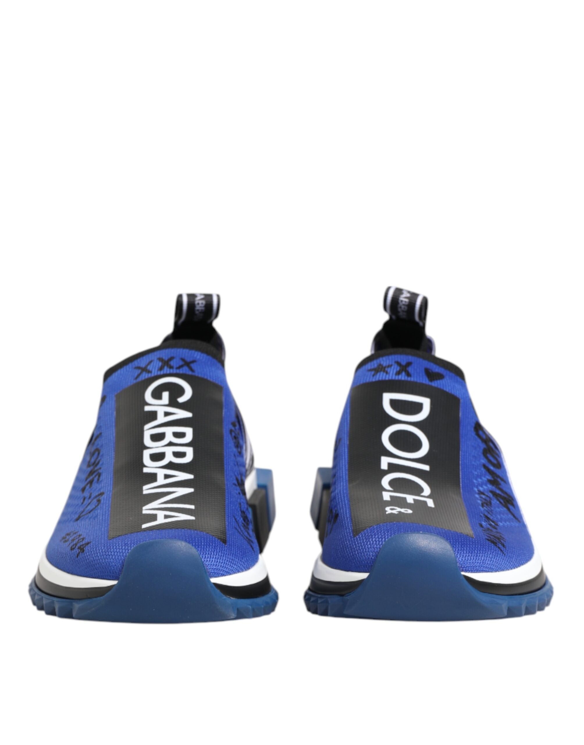 Blue Logo Low Top Sorrento Sneakers Shoes - ventzia