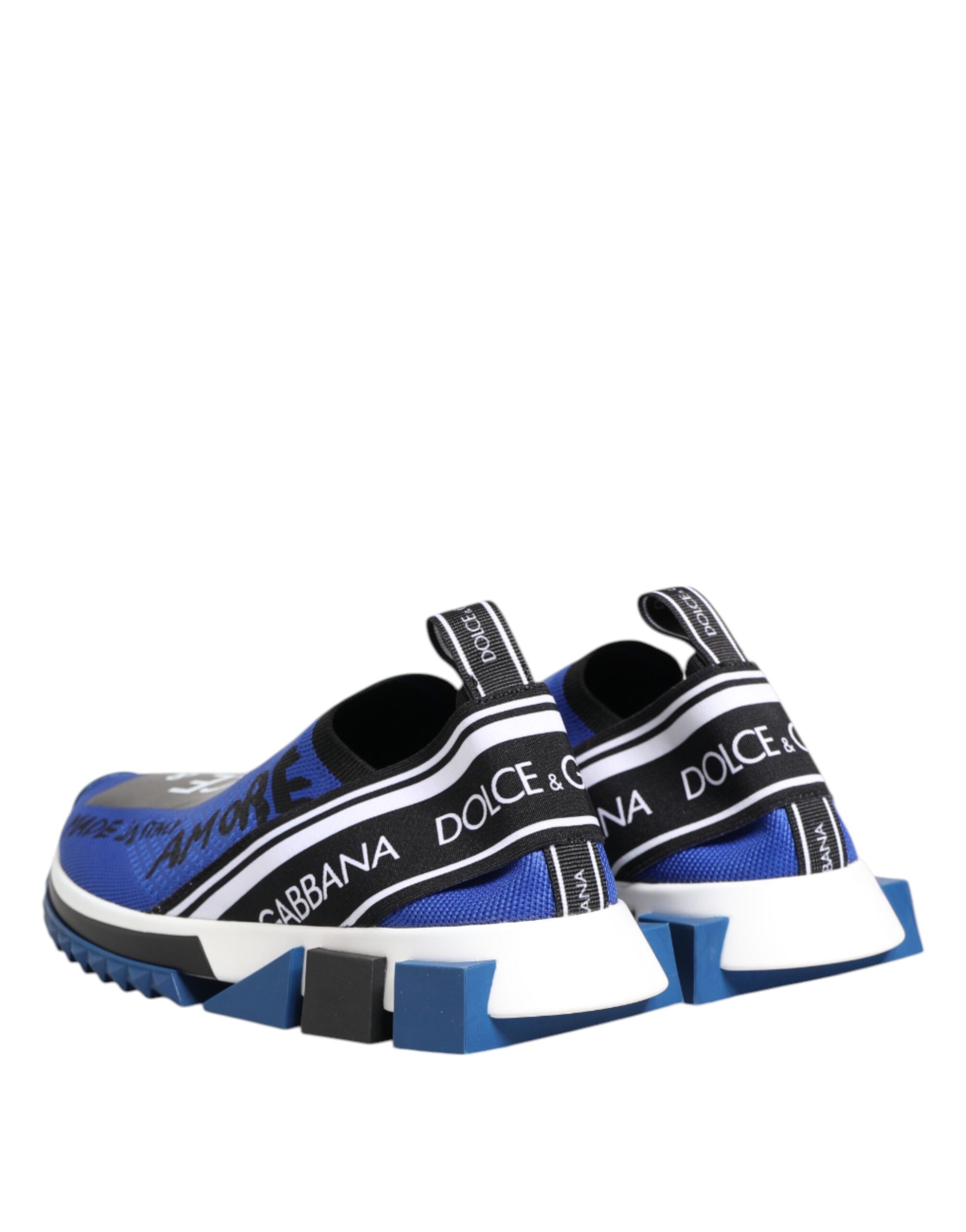 Blue Logo Low Top Sorrento Sneakers Shoes - ventzia