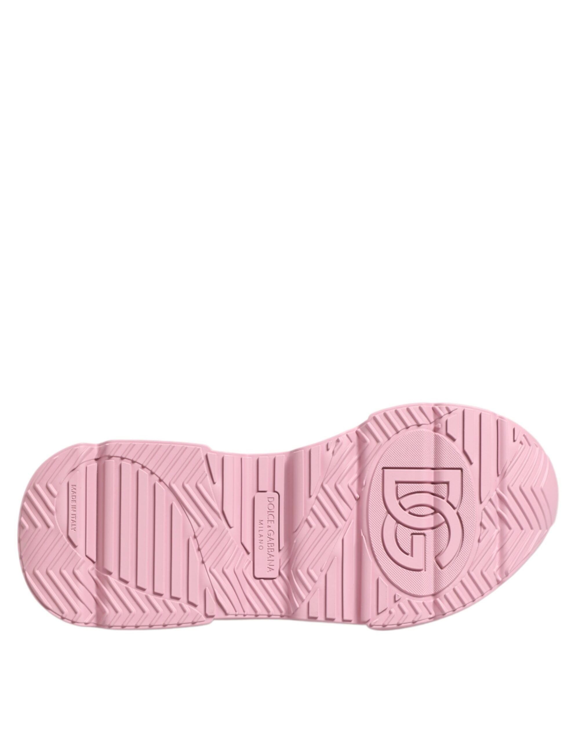Pink Leather Daymaster Low Top Sneakers Shoes - ventzia