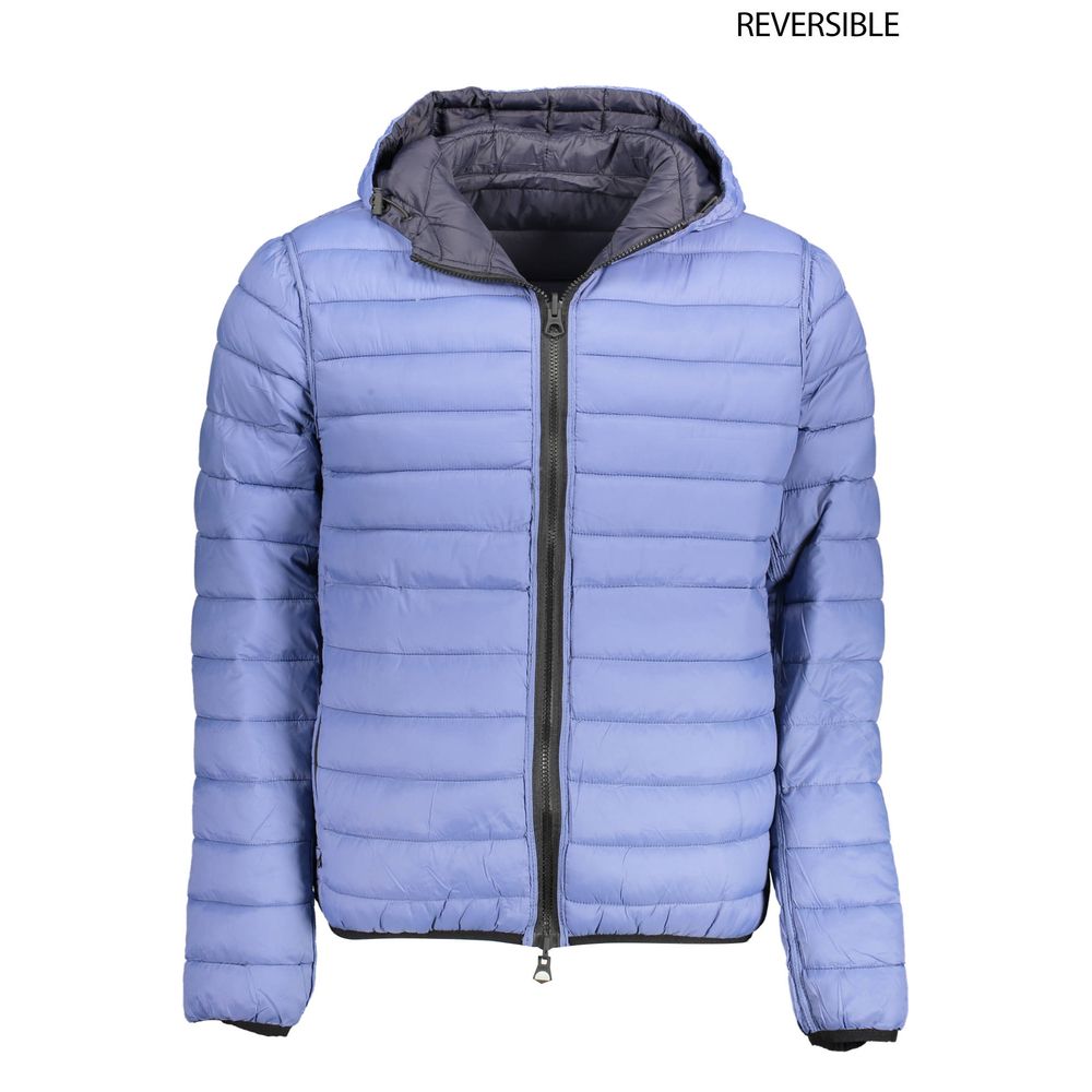 Navy Nylon Men's Jacket - ventzia