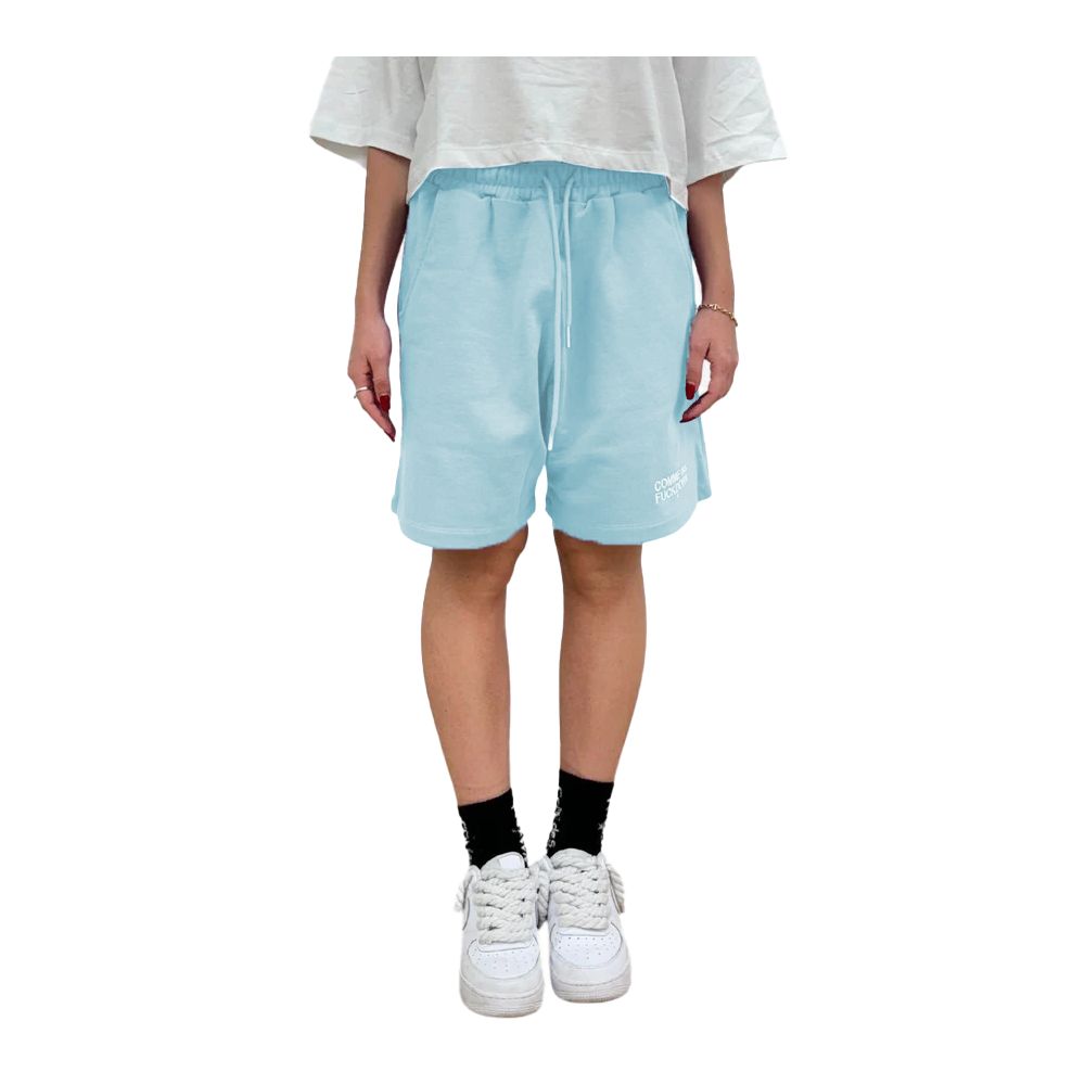 Blue Cotton Short - ventzia