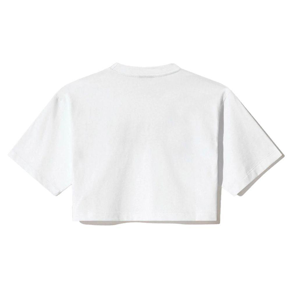 White Cotton Tops & T-Shirt - ventzia