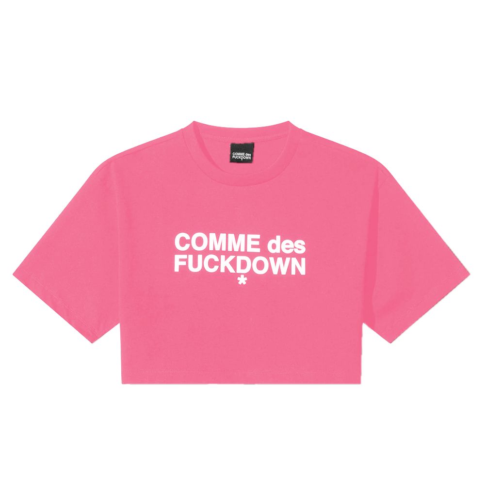 Fuchsia Cotton Tops & T-Shirt - ventzia