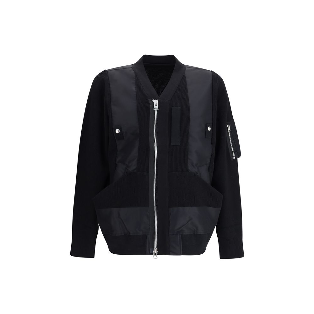 Zip paneled Jacket - ventzia