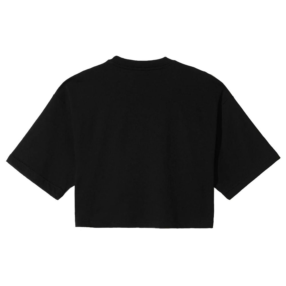 Black Cotton Tops & T-Shirt - ventzia