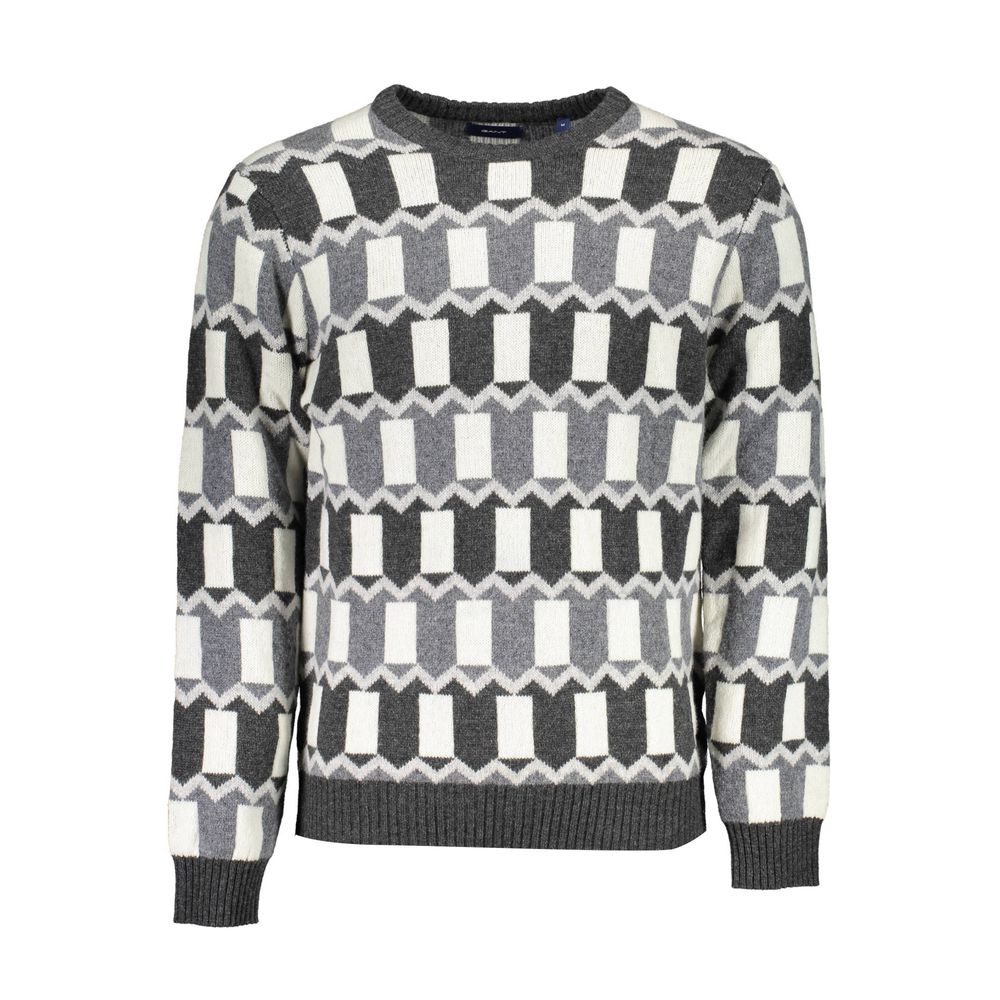 Gray Wool Sweater - ventzia