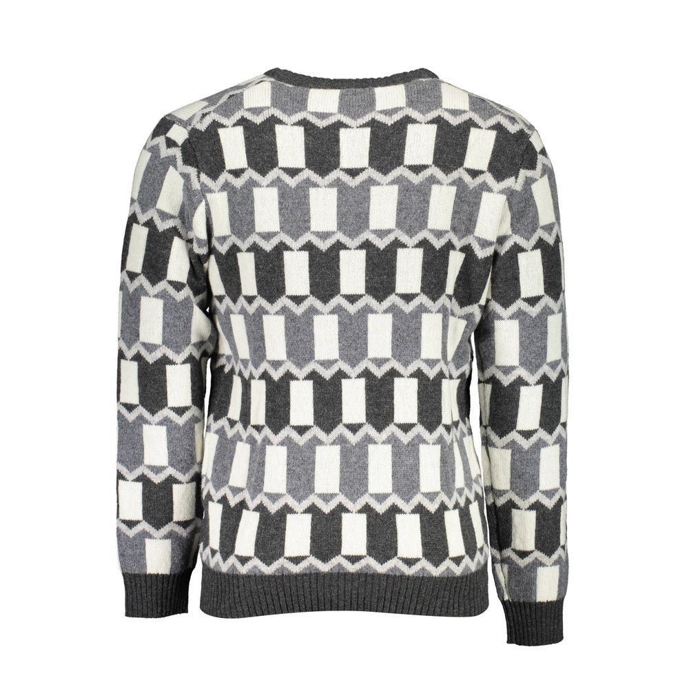 Gray Wool Sweater - ventzia