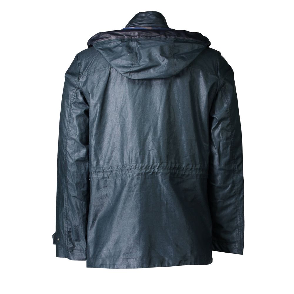 Green Polyester Jacket - ventzia