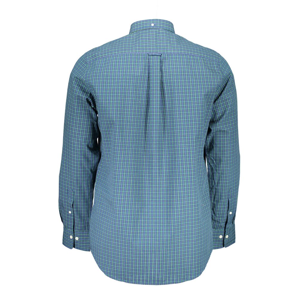 Blue Cotton Shirt - ventzia