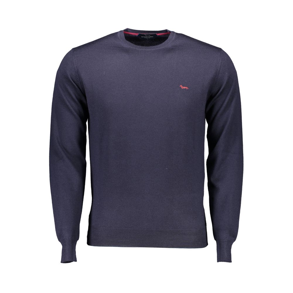 Blue Wool Sweater - ventzia