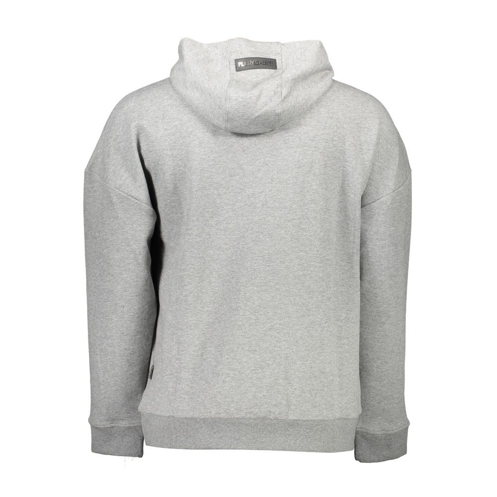 Gray Cotton Sweater - ventzia