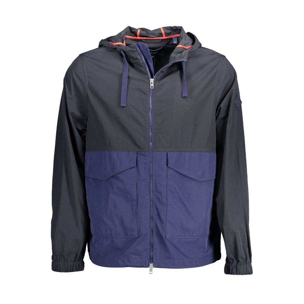 Blu Poliammide Mens Jacket - ventzia