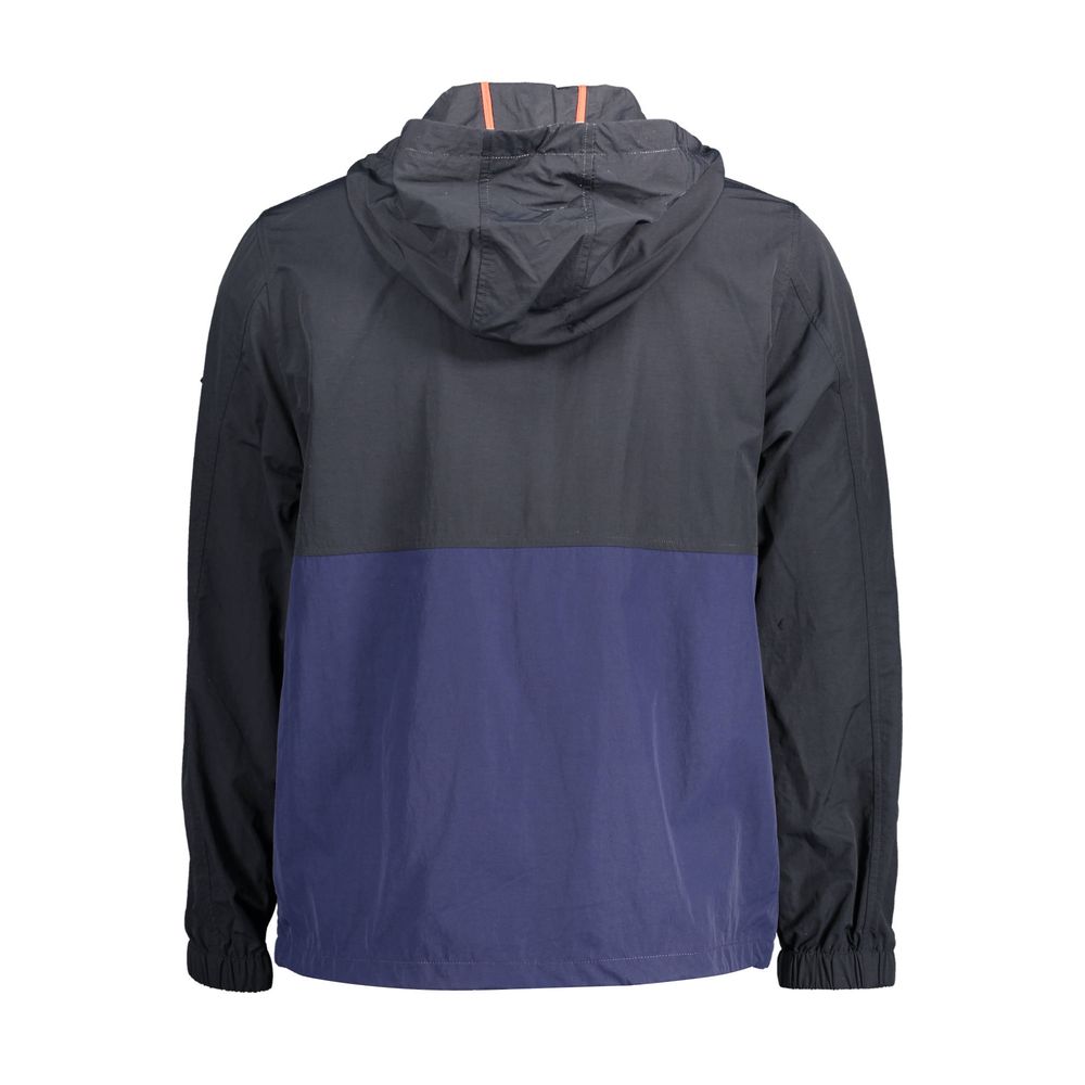 Blu Poliammide Mens Jacket - ventzia