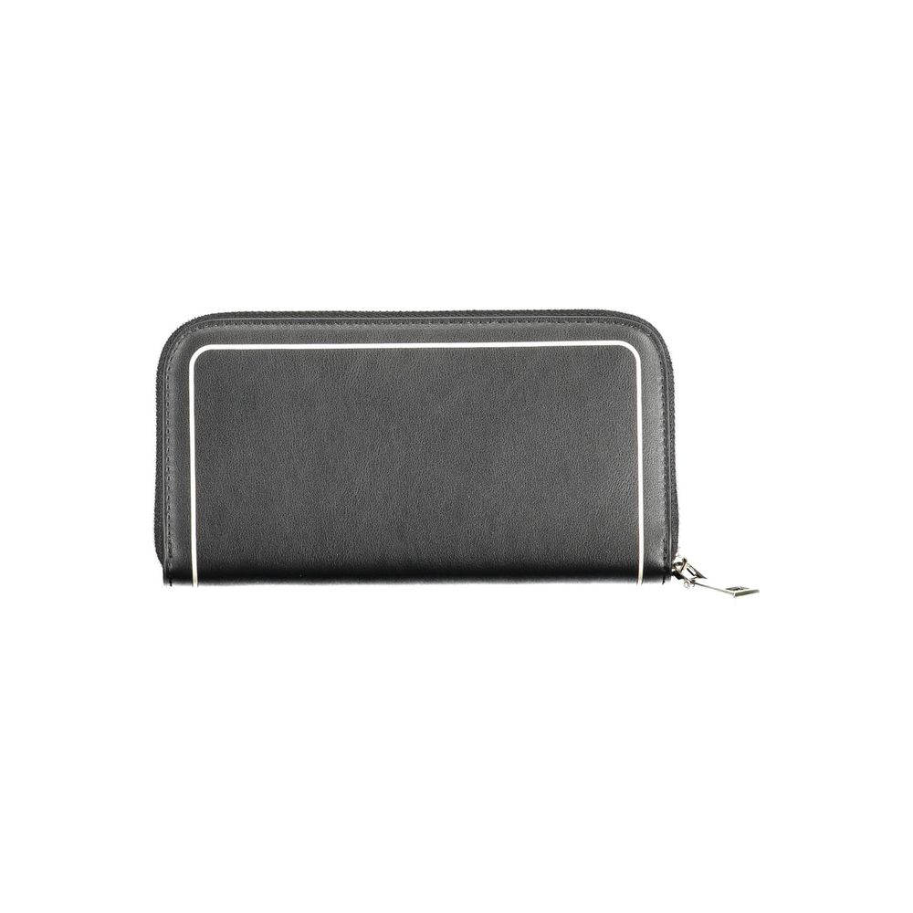 Black Polyethylene Wallet - ventzia