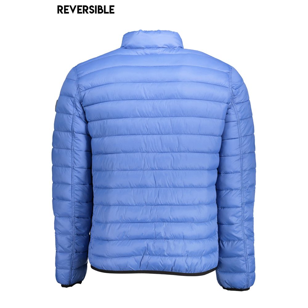 Blue Nylon Jacket - ventzia