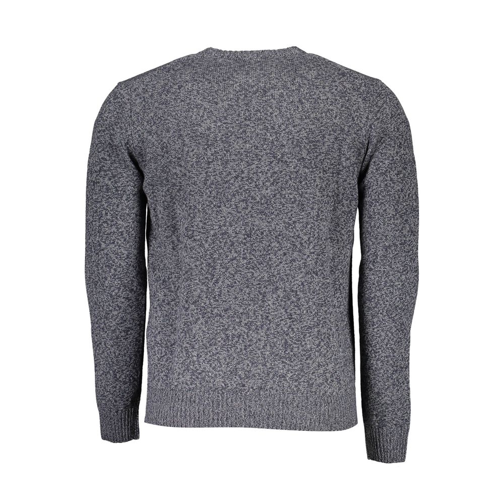 Blue Wool Sweater - ventzia