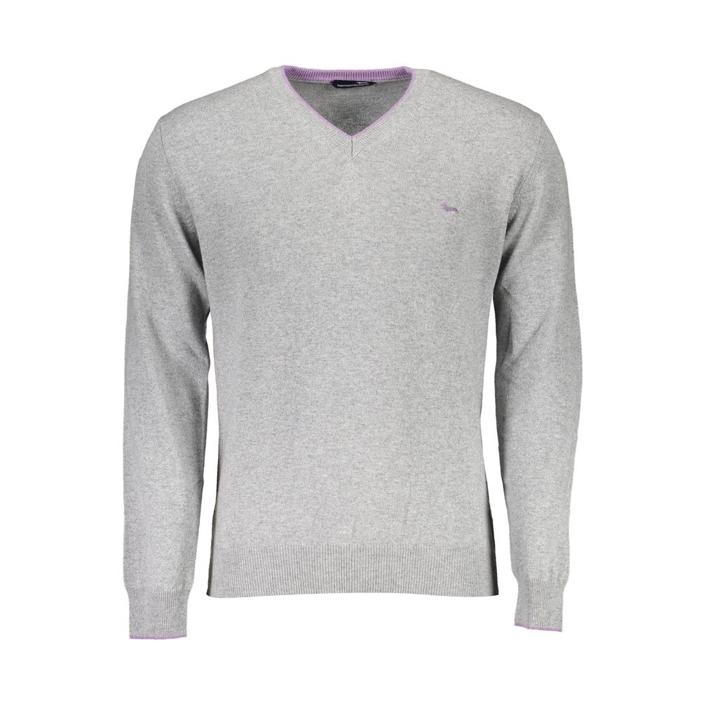 Gray Wool Sweater - ventzia