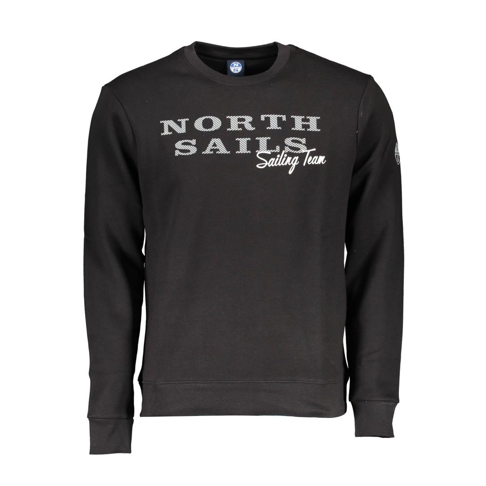 Black Cotton Men Sweater - ventzia