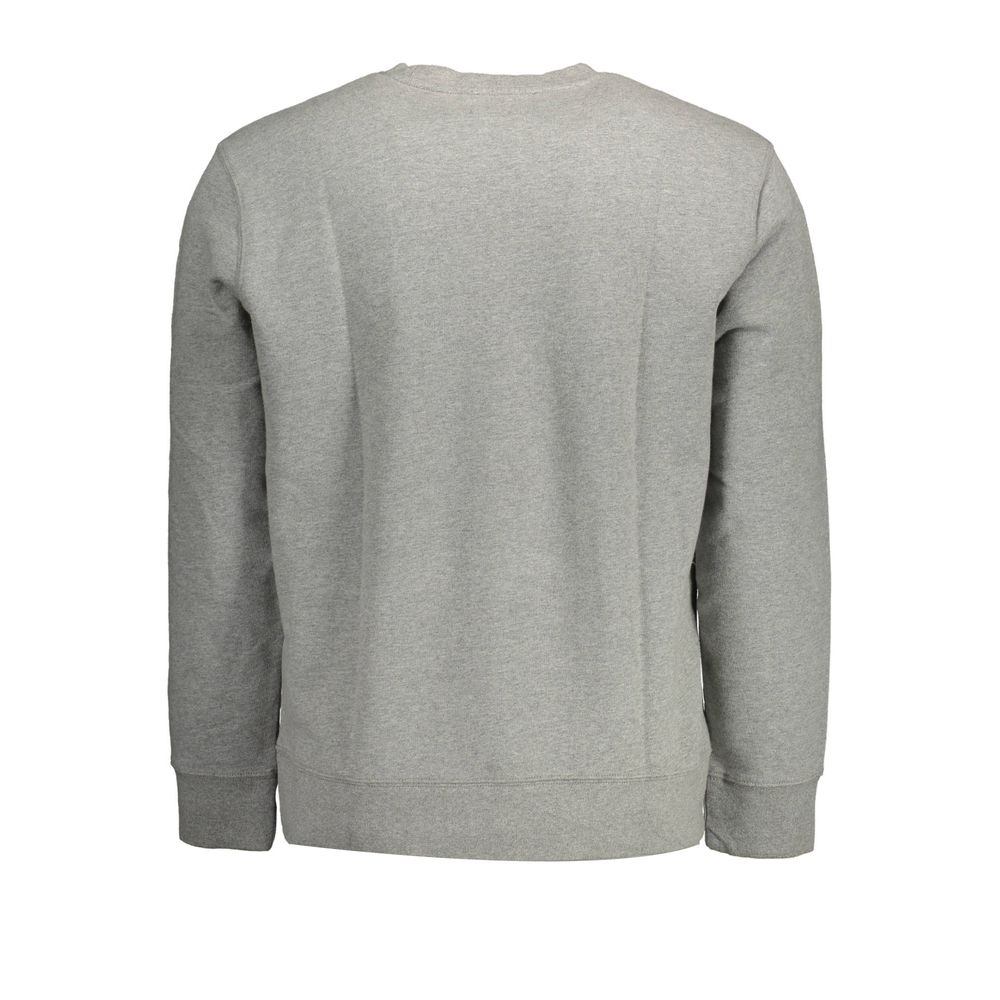 Gray Cotton Sweater - ventzia