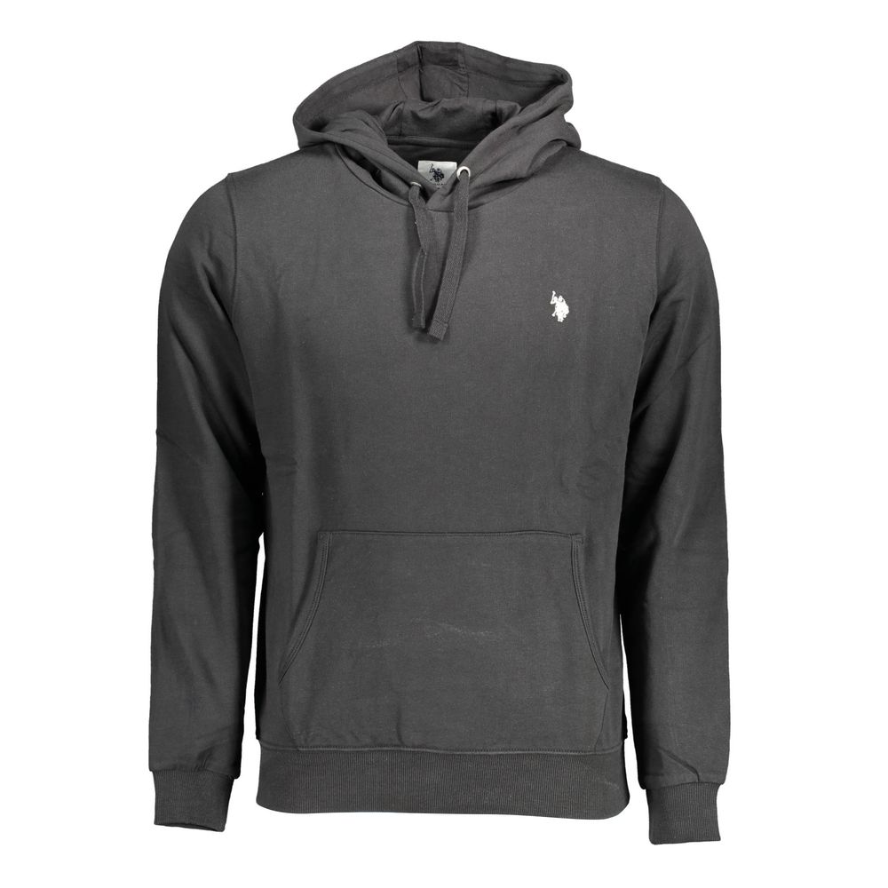 Black Cotton Sweater - ventzia