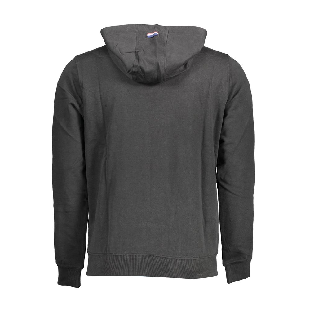 Black Cotton Sweater - ventzia