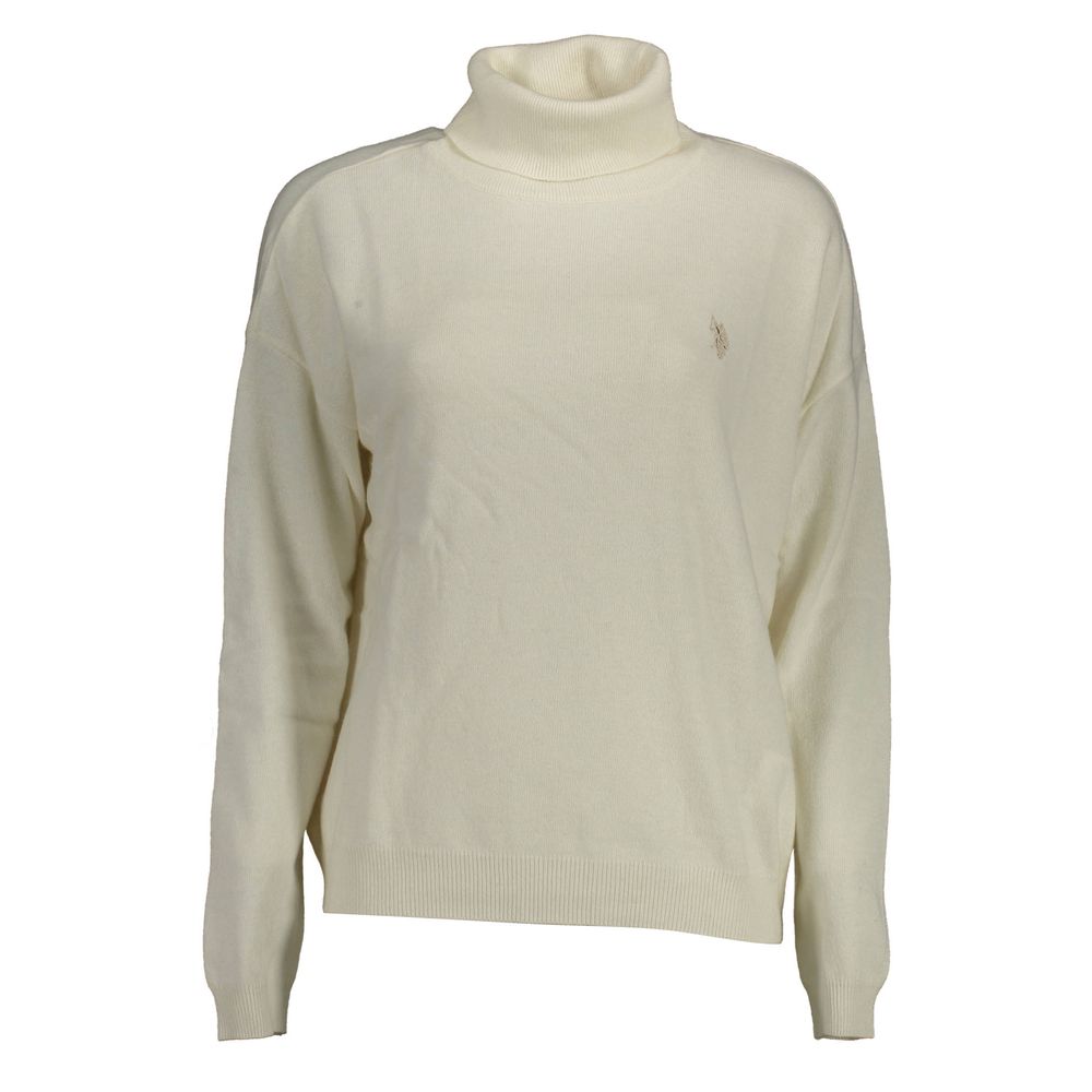 White Wool Sweater - ventzia