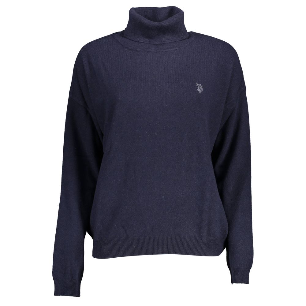 Blue Wool Sweater - ventzia