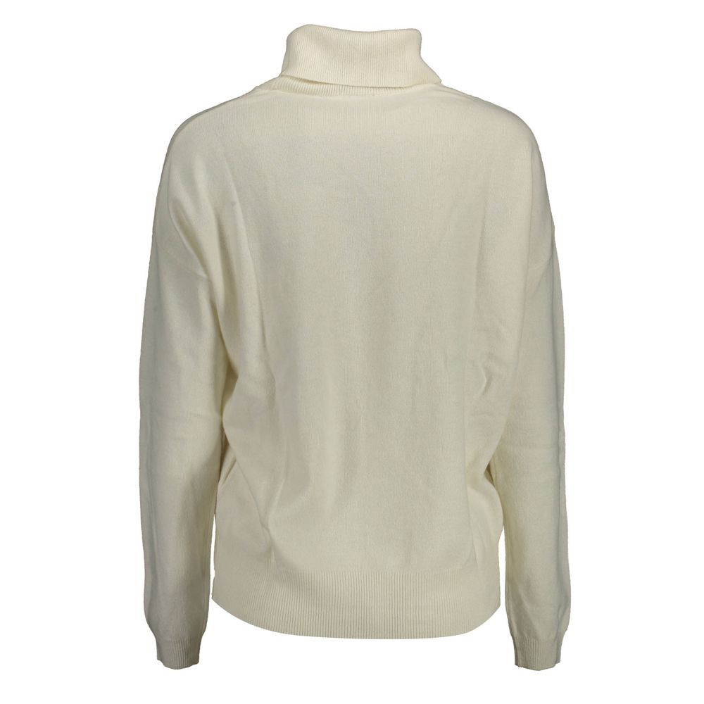 White Wool Sweater - ventzia