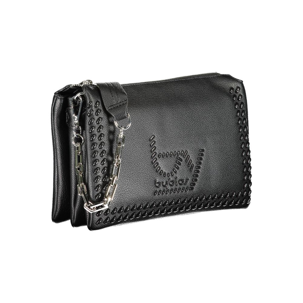 Black Polyethylene Handbag - ventzia