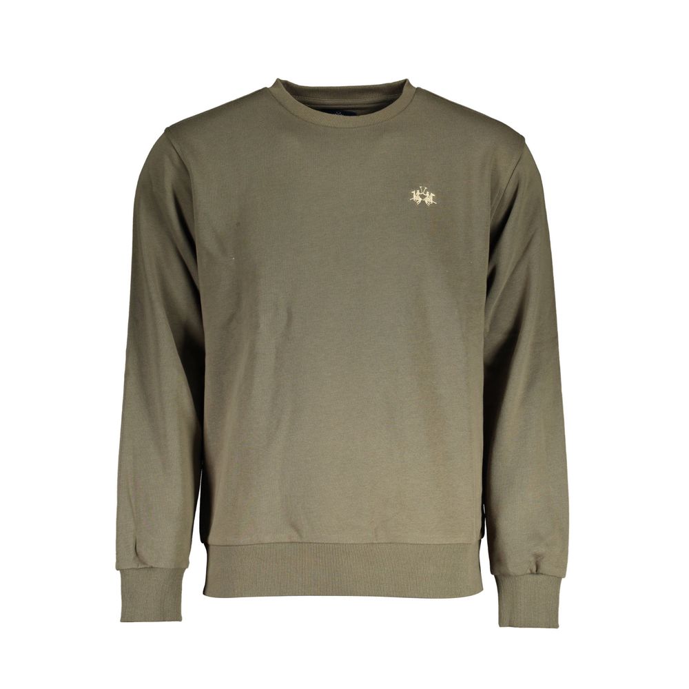 Green Cotton Sweater - ventzia