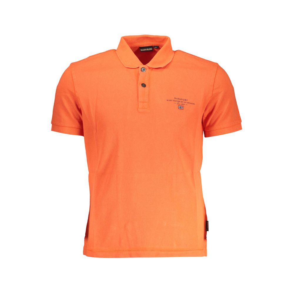 Red Cotton Polo Shirt - ventzia