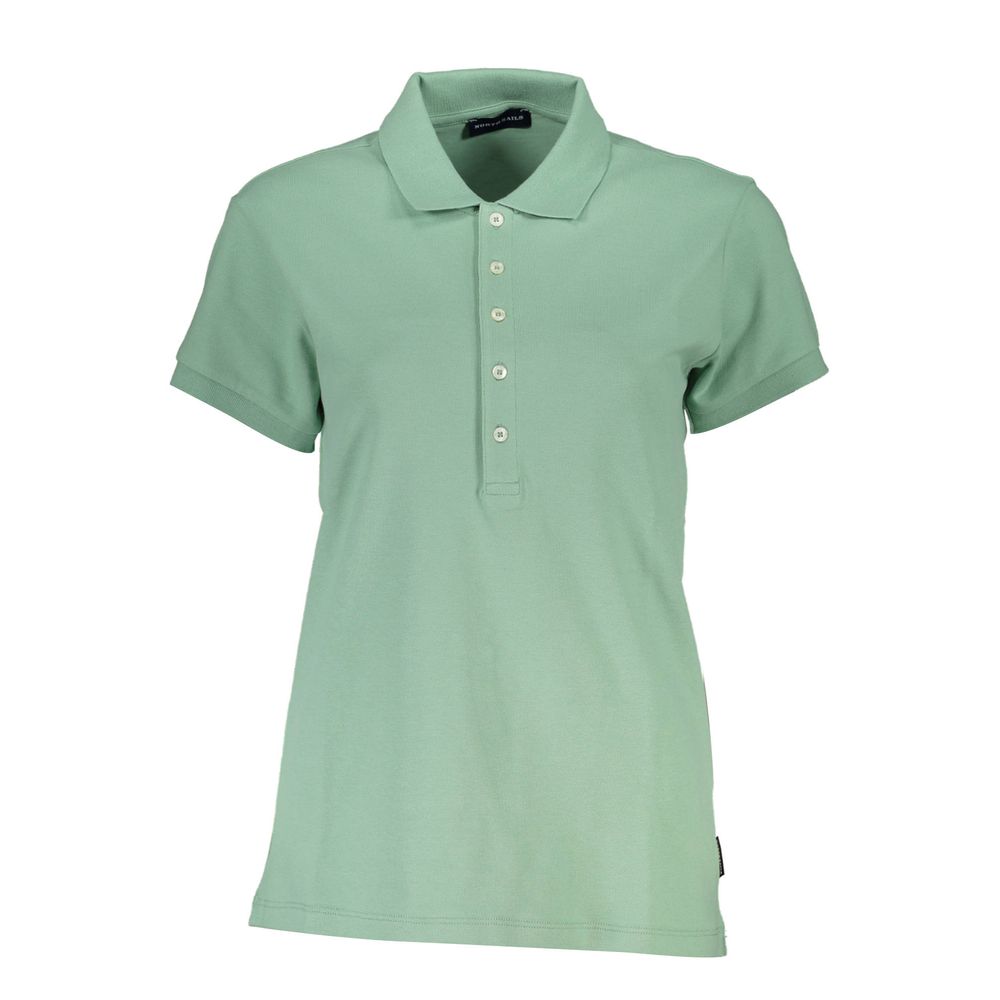 Verde Cotton Women Polo Shirt - ventzia