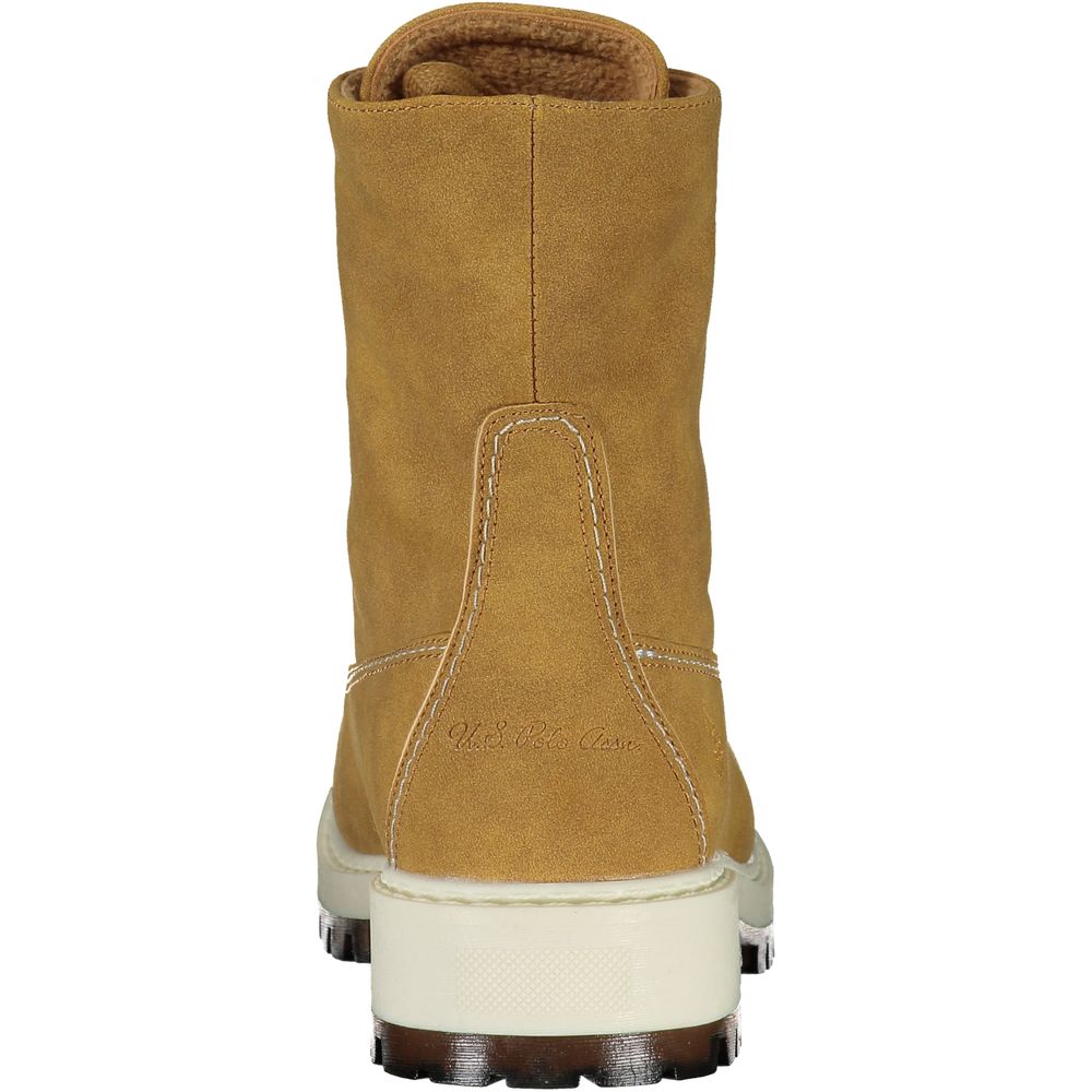 Brown Polyester Women Boot - ventzia