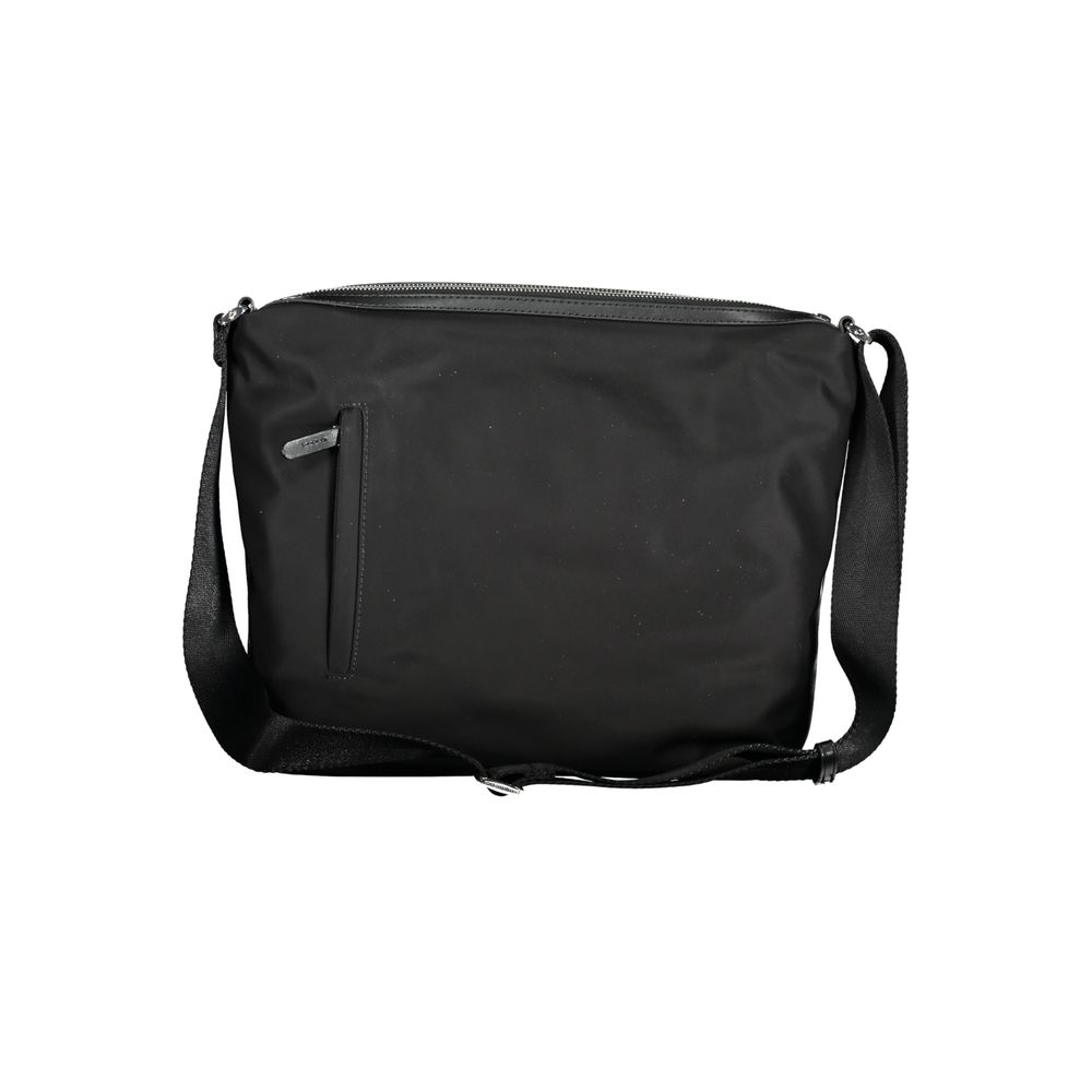 Black Nylon Handbag - ventzia