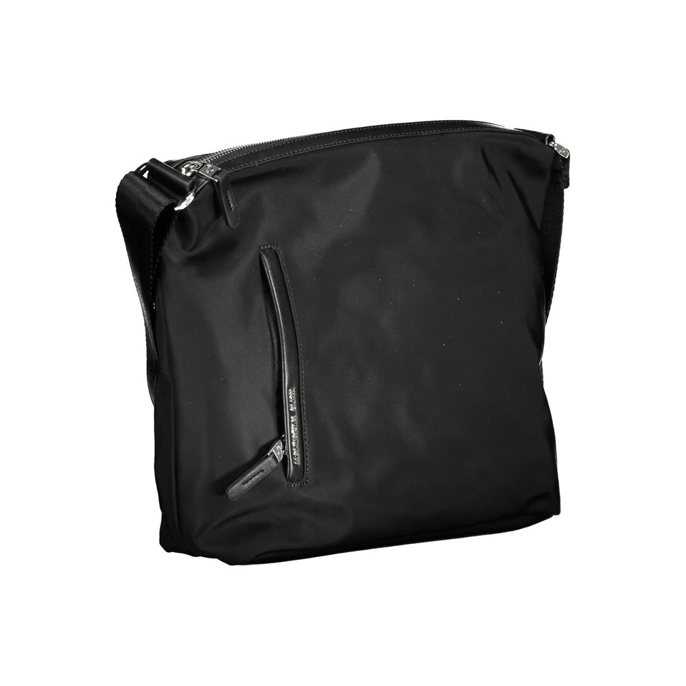 Black Nylon Handbag - ventzia