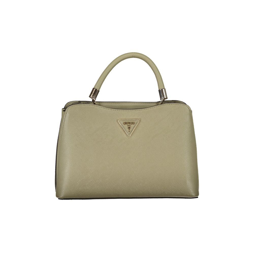 Green Polyethylene Handbag - ventzia