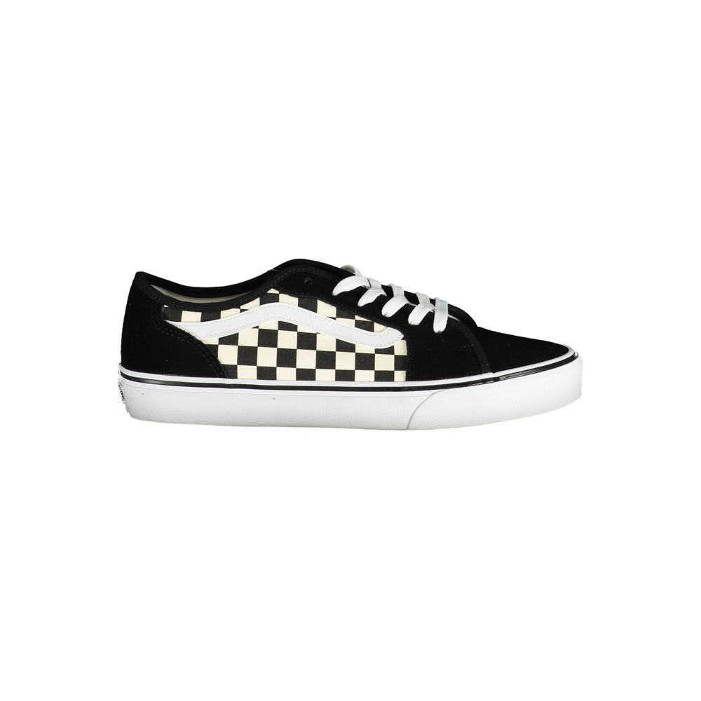 Black Polyester Sneaker - ventzia