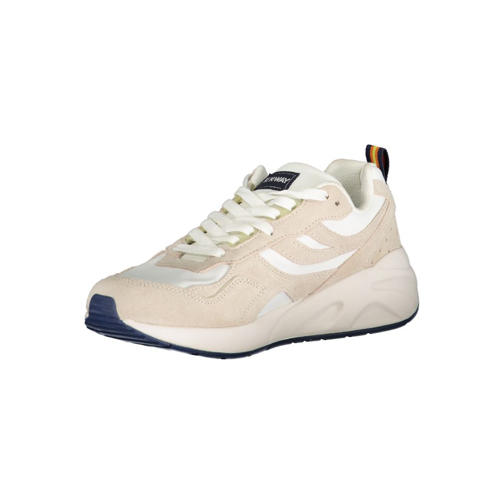 Beige Nylon Sneaker - ventzia
