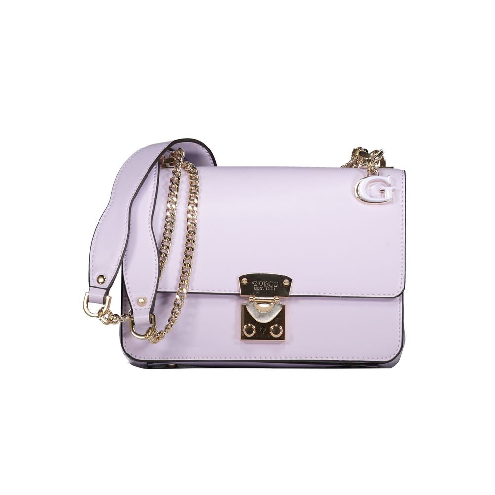 Purple Polyethylene Handbag - ventzia