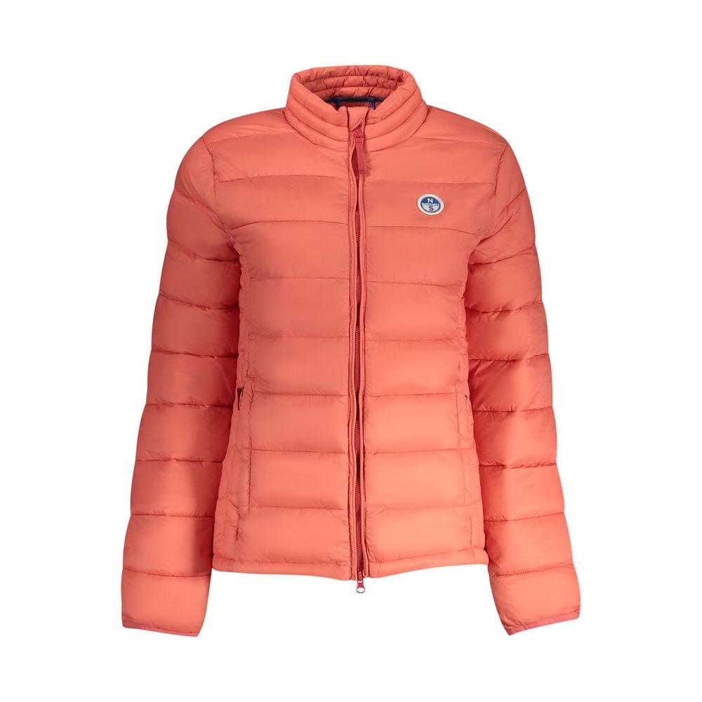 Rosa Poliammide Woman Jacket - ventzia