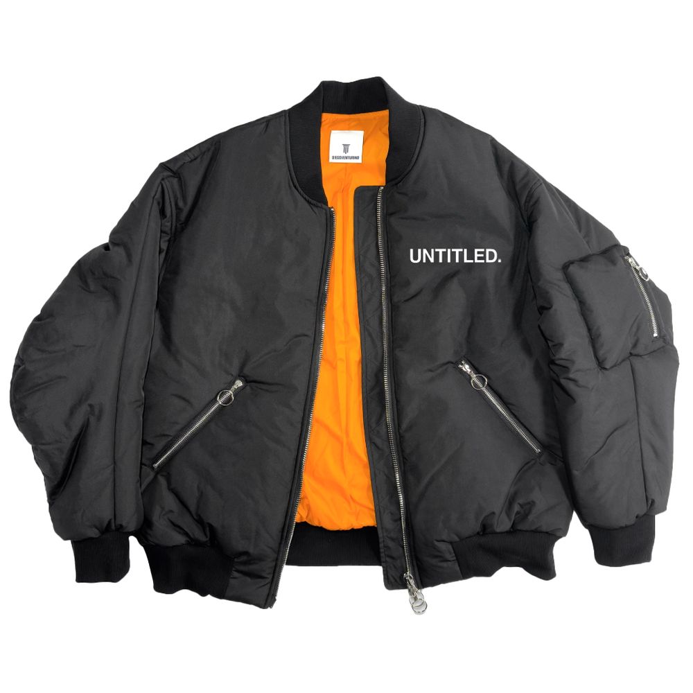 Black Polyester Jacket - ventzia