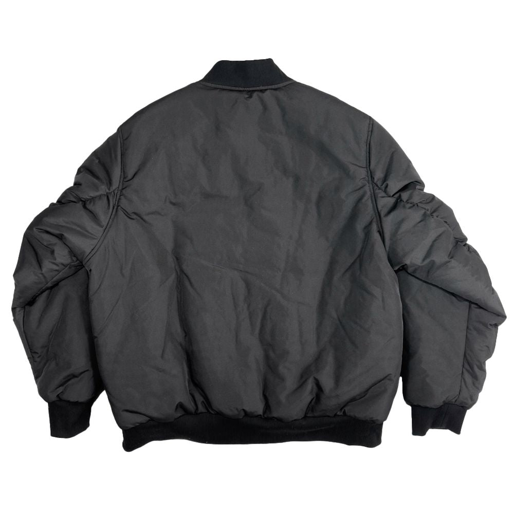 Black Polyester Jacket - ventzia