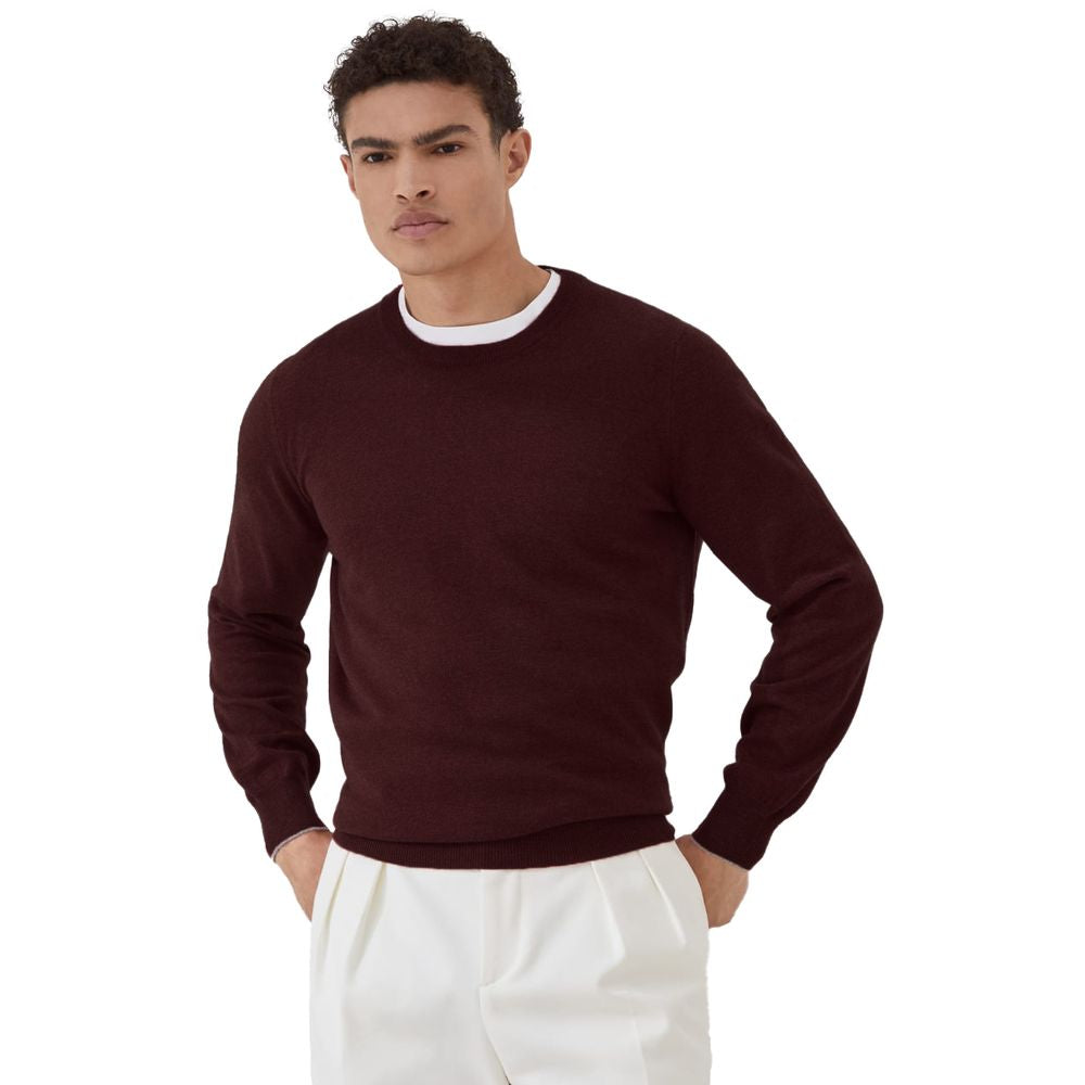 Red Cashmere Sweater - ventzia
