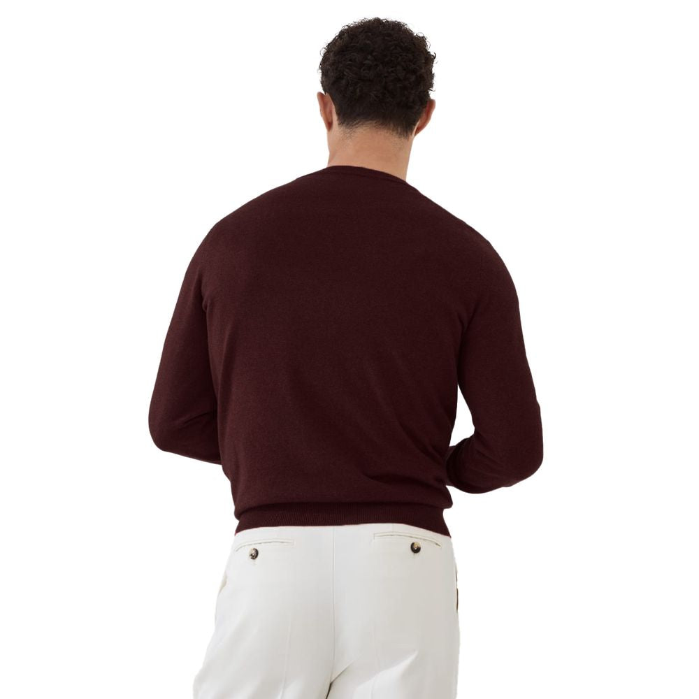 Red Cashmere Sweater - ventzia