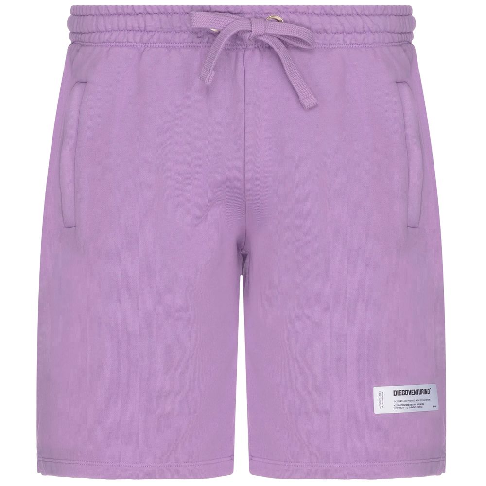 Purple Cotton Short - ventzia
