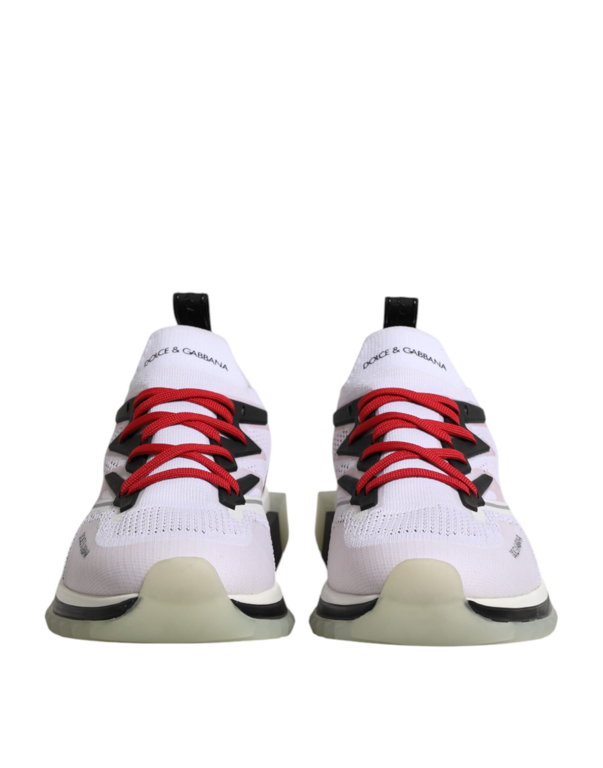 White SORRENTO Sport Stretch Sneakers Shoes - ventzia