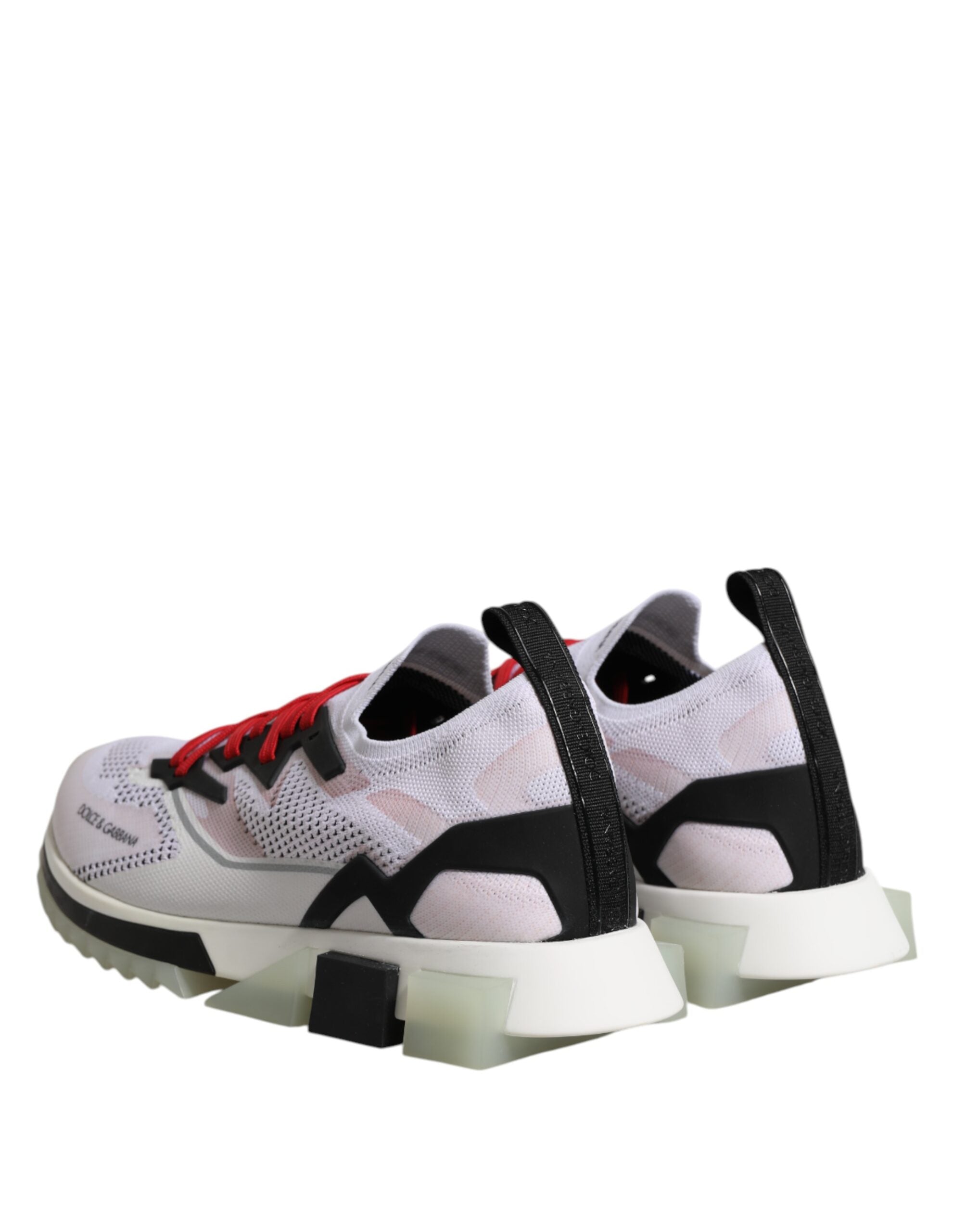 White SORRENTO Sport Stretch Sneakers Shoes - ventzia