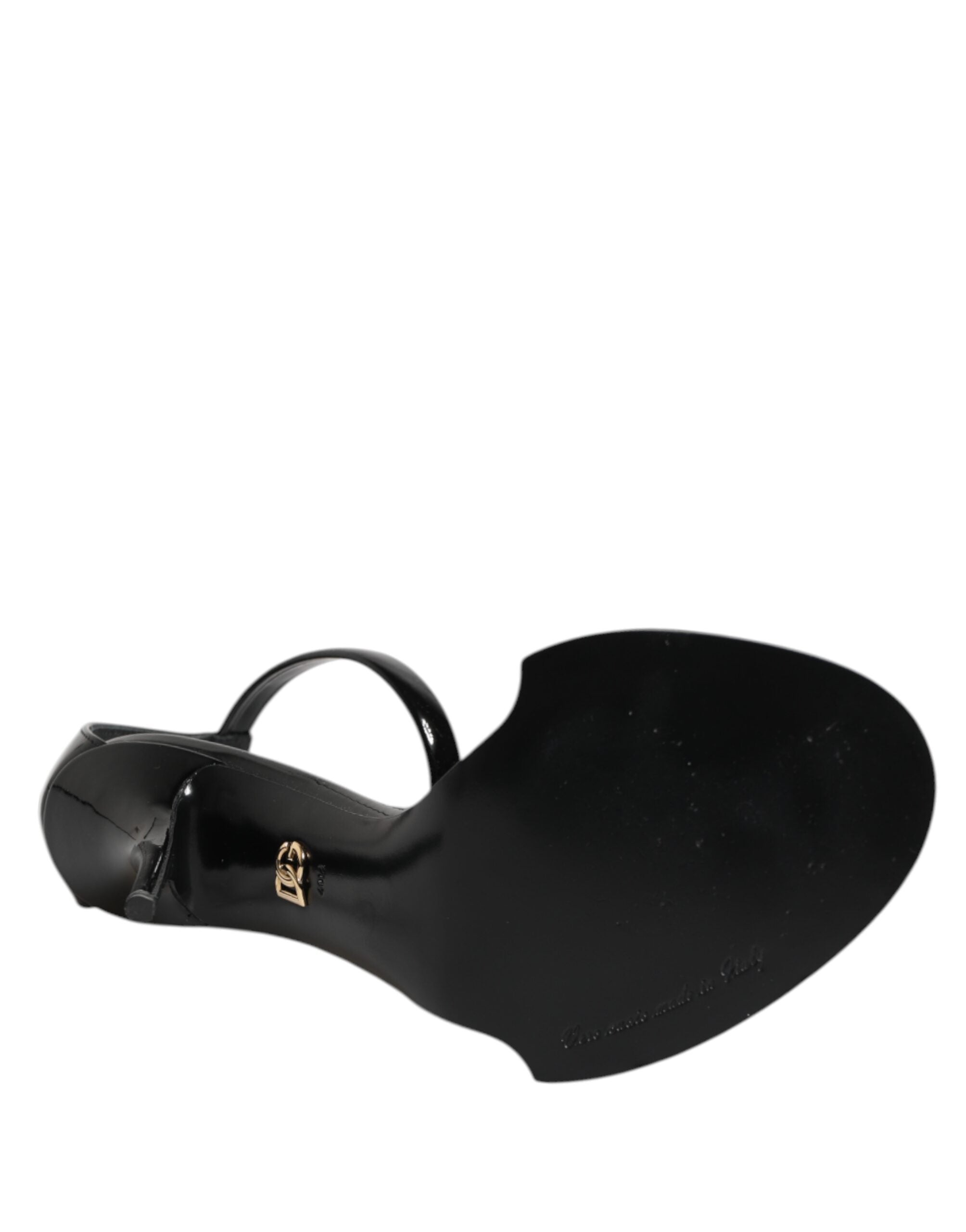 Black KEIRA Pearl Embellished Sandals Shoes - ventzia